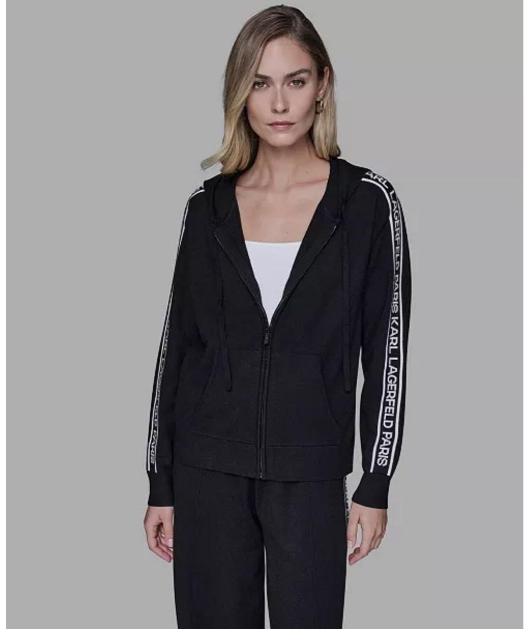 KARL LAGERFELD Черный костюм с брюками, фото 4