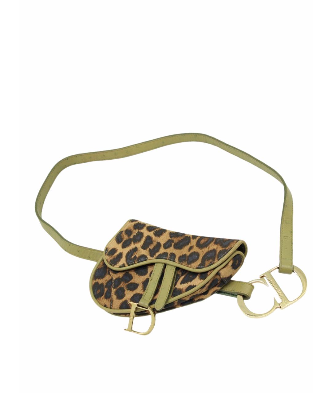 CHRISTIAN DIOR Деним поясная сумка, фото 1