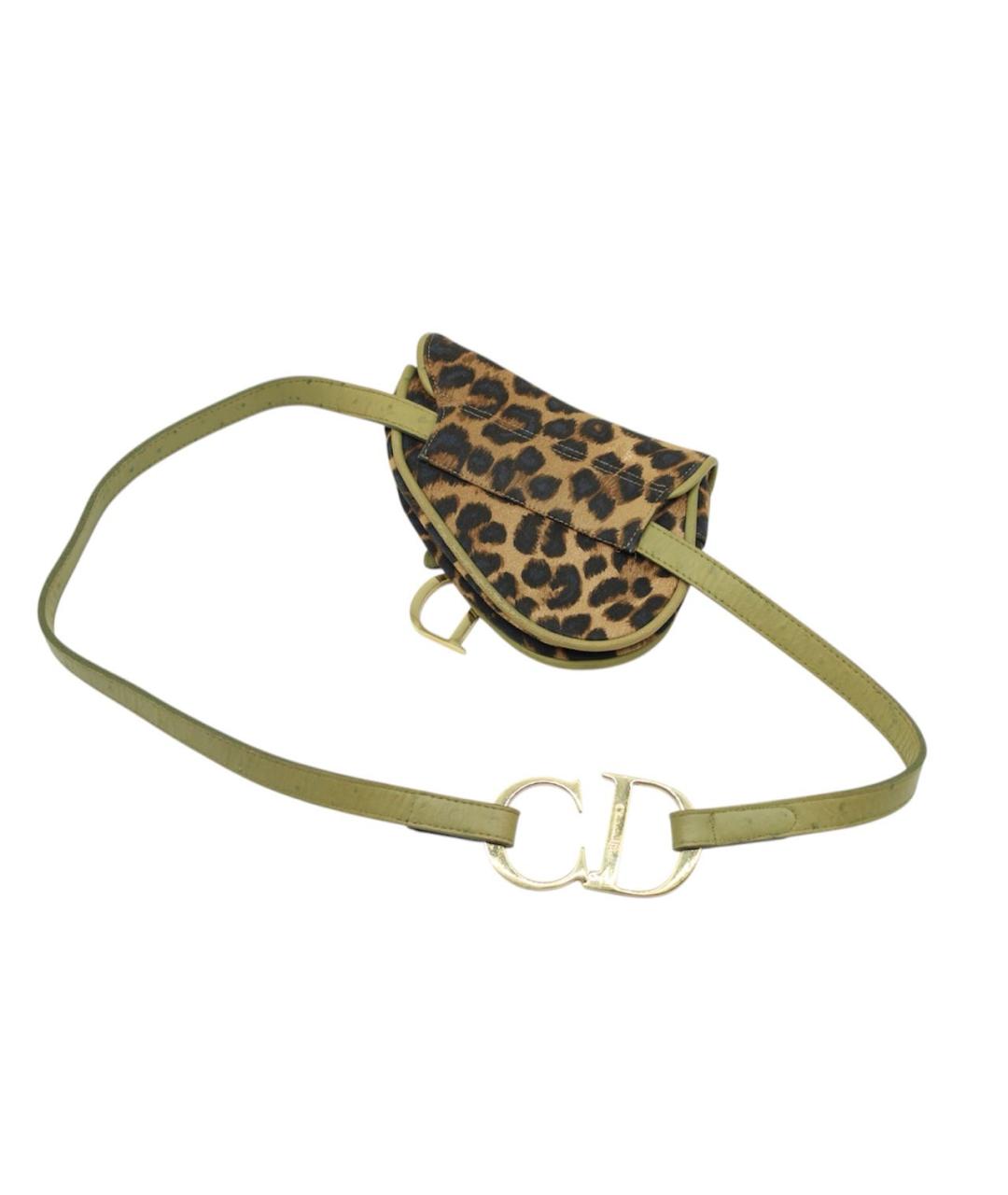 CHRISTIAN DIOR Деним поясная сумка, фото 2