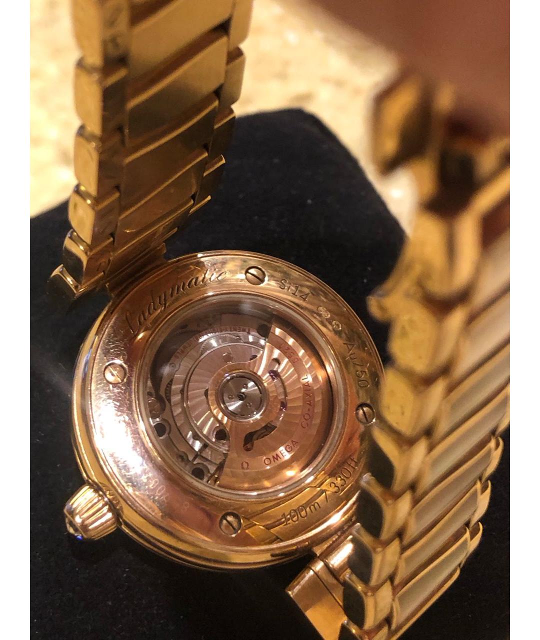 OMEGA Золотые часы из розового золота, фото 2