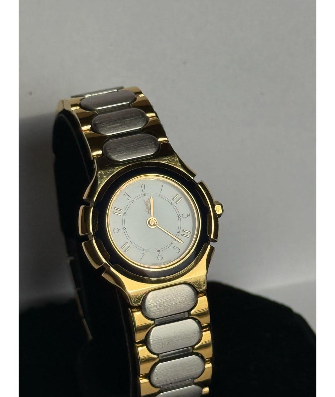 SAINT LAURENT Белые стальные часы, фото 4