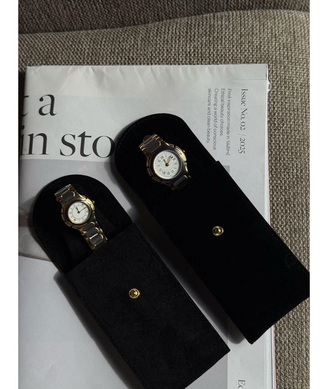 SAINT LAURENT Белые стальные часы, фото 6