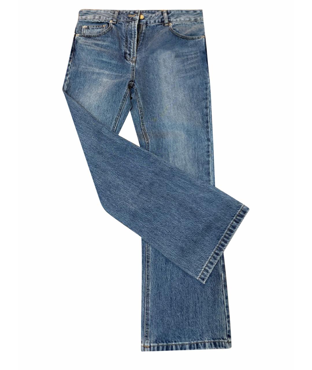 JUUN.J Синие хлопковые прямые джинсы, фото 1