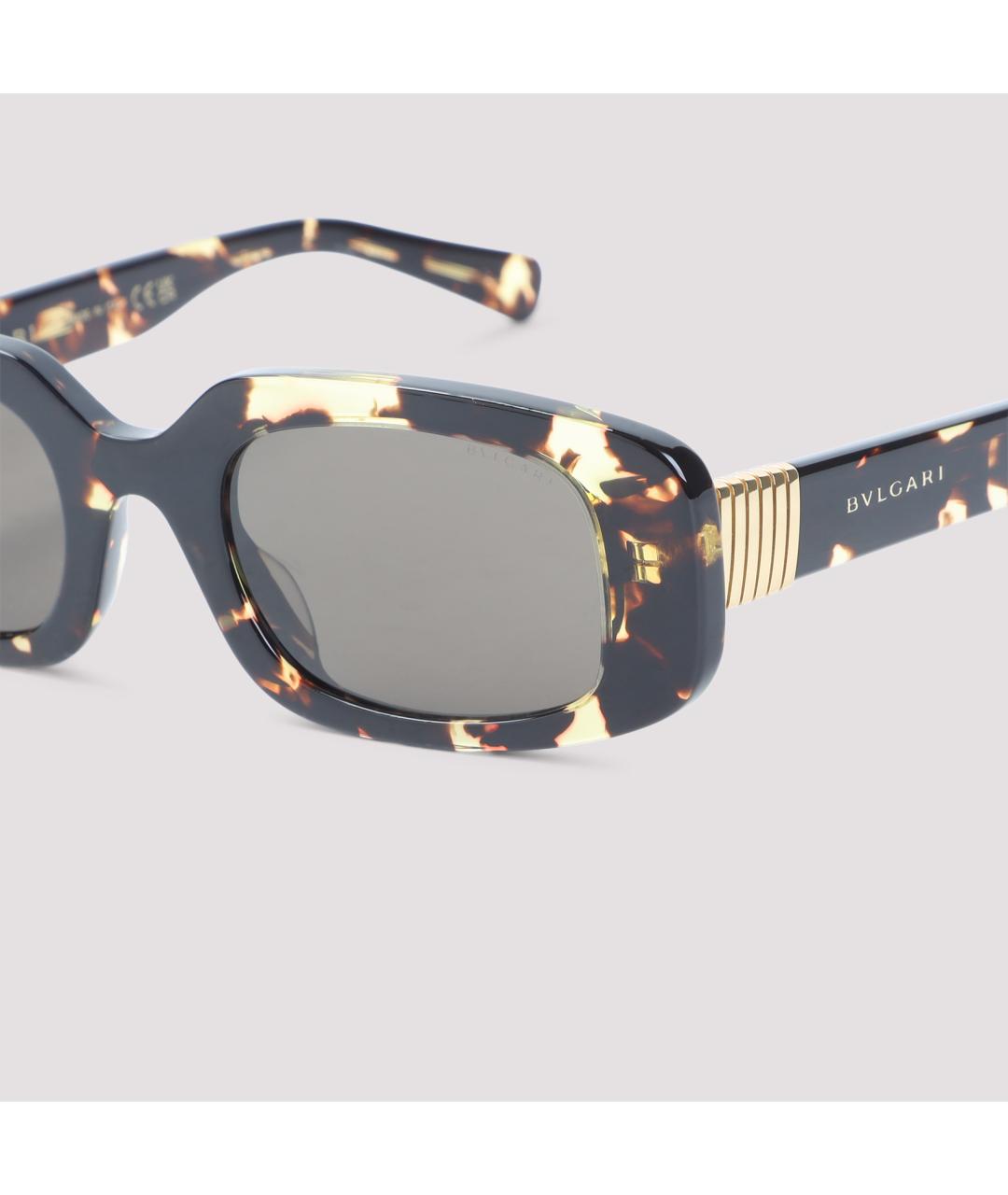BVLGARI Мульти пластиковые солнцезащитные очки, фото 3