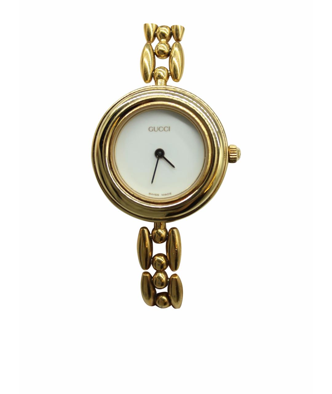 GUCCI Золотые позолоченные часы, фото 1
