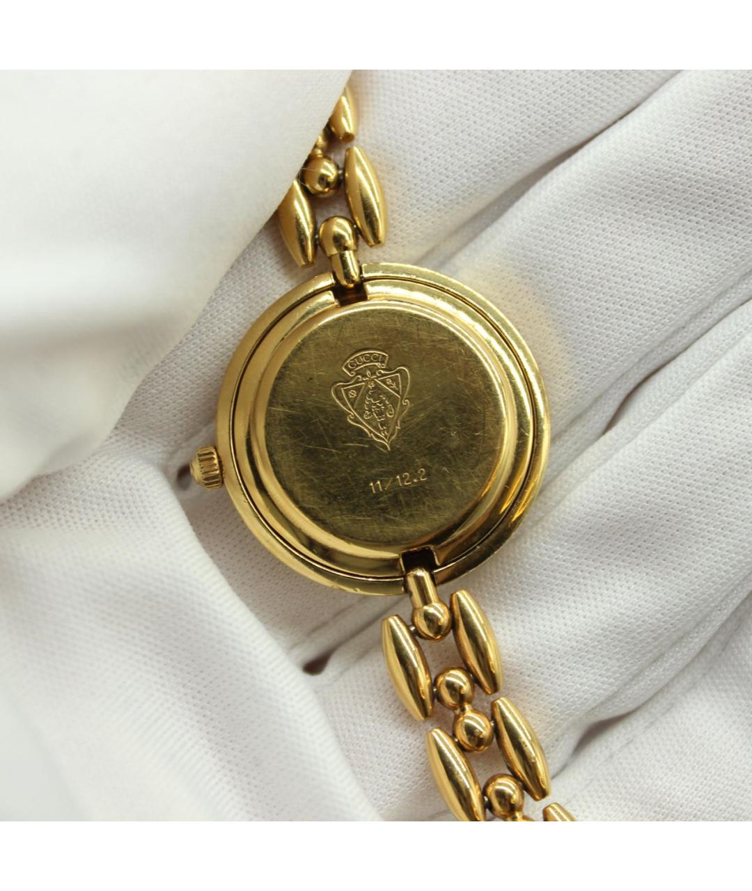 GUCCI Золотые позолоченные часы, фото 2