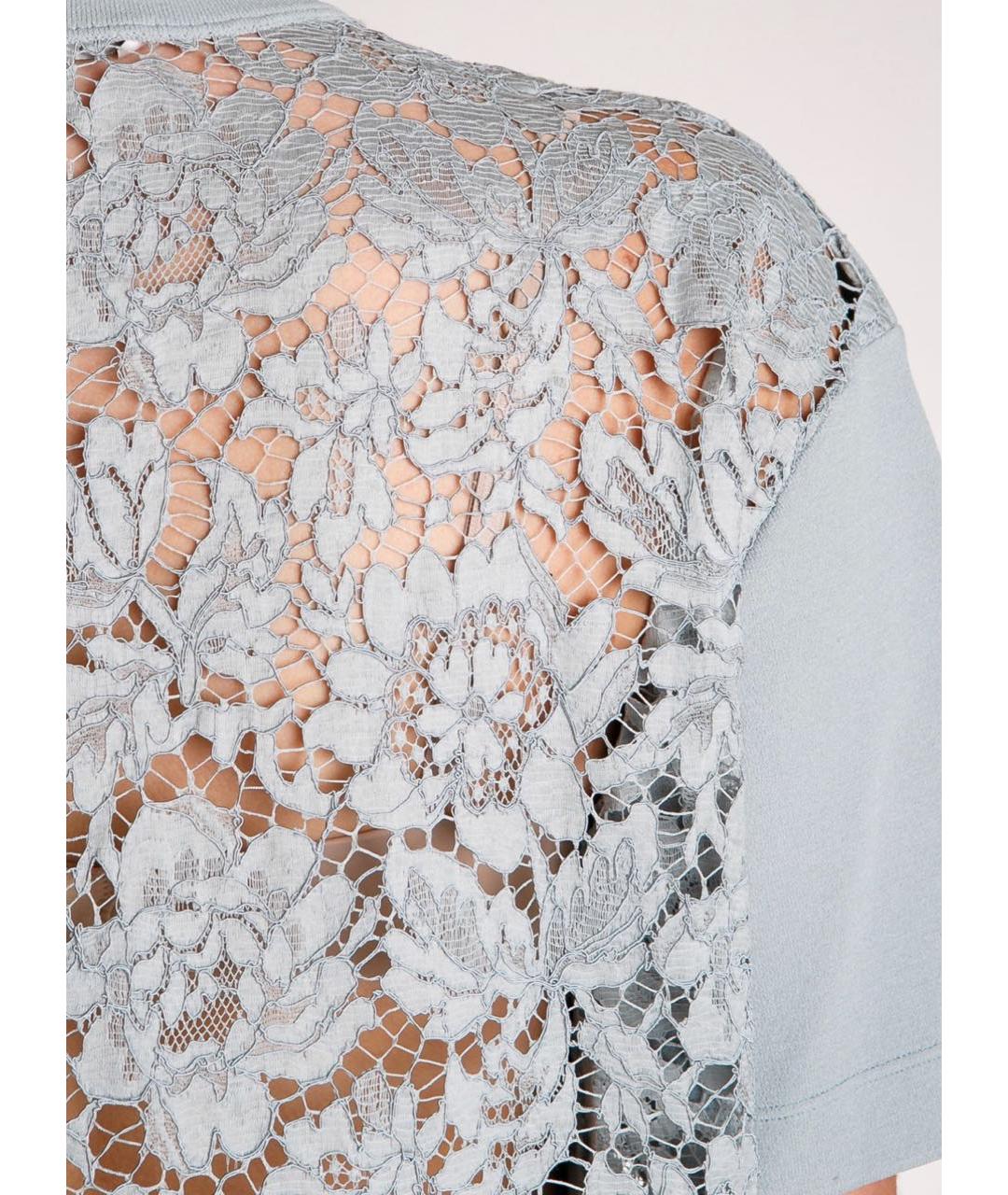 VALENTINO Голубое вискозное вечернее платье, фото 5