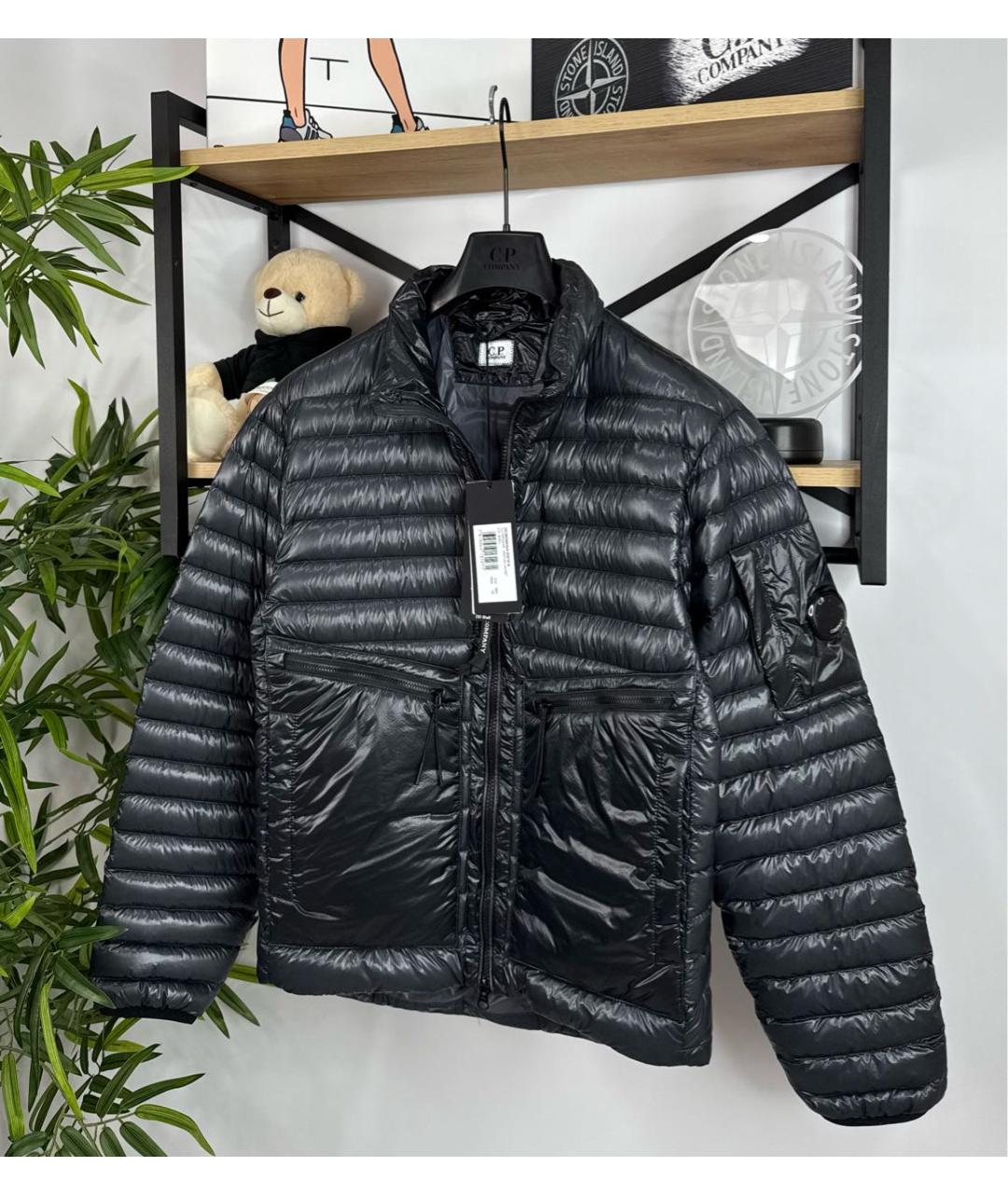 CP COMPANY Черная полиамидовая куртка, фото 4