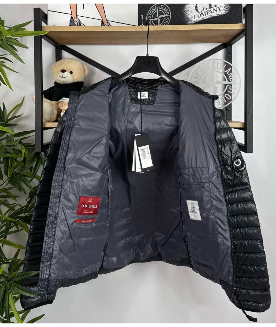 CP COMPANY Черная полиамидовая куртка, фото 5