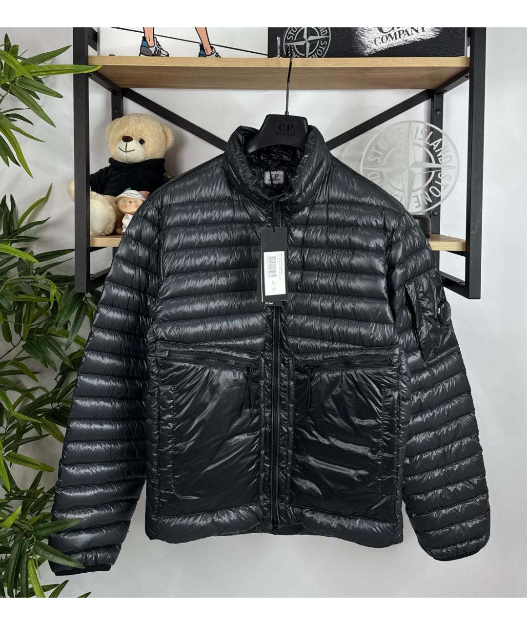 CP COMPANY Черная полиамидовая куртка, фото 8