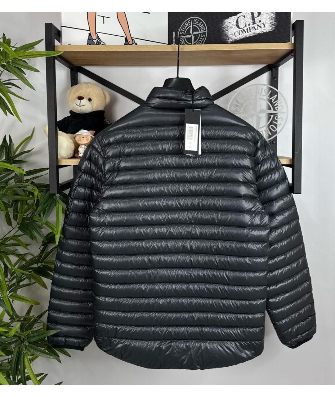 CP COMPANY Черная полиамидовая куртка, фото 3