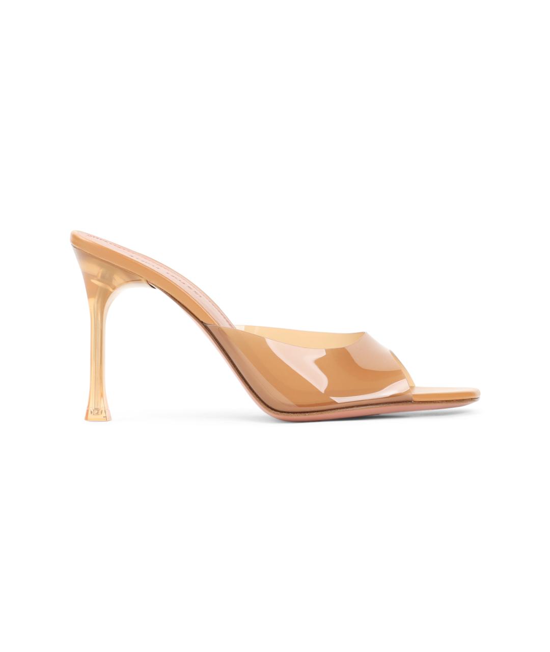 Amina Muaddi Кожаные мюли, фото 1