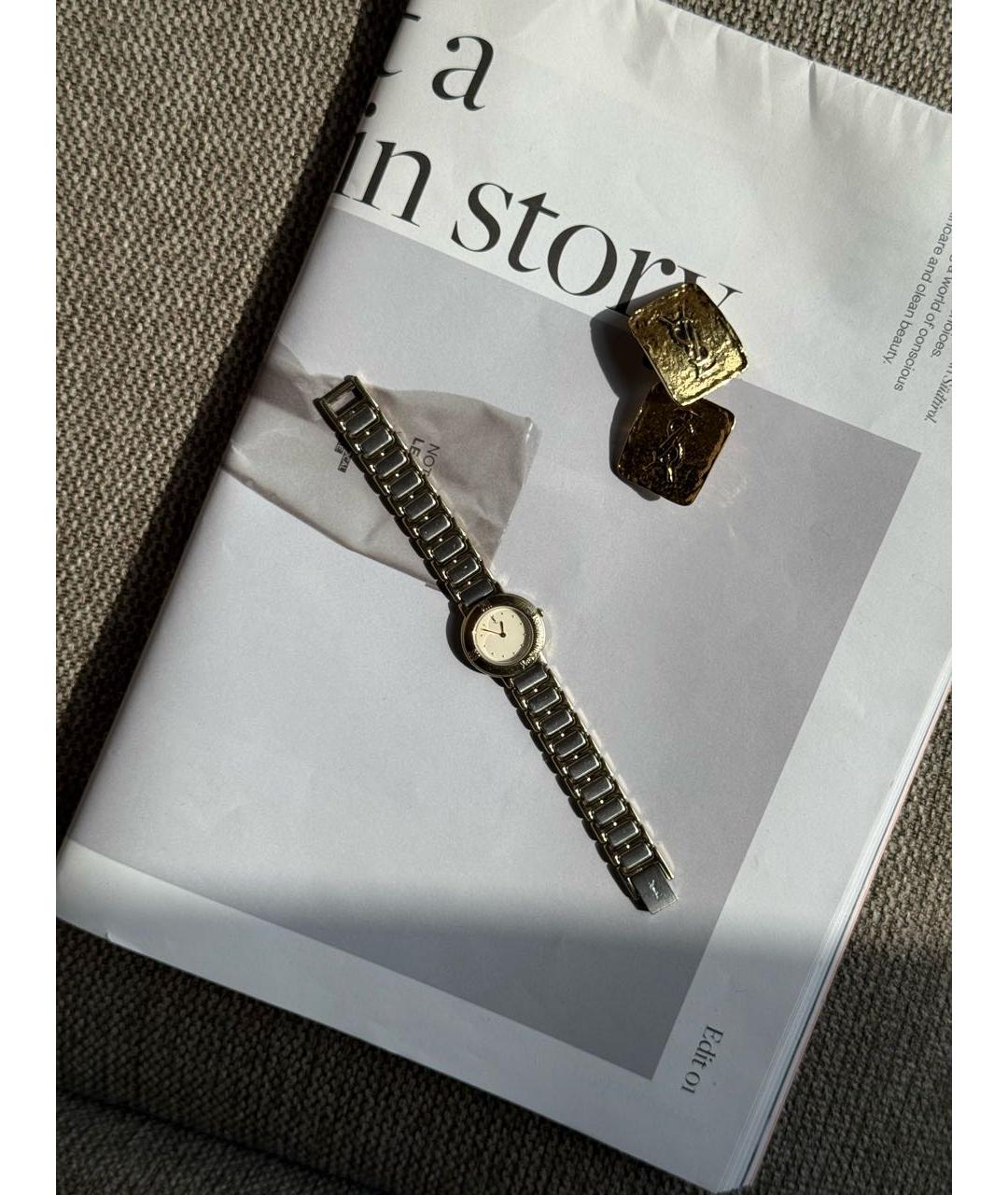 SAINT LAURENT Белые стальные часы, фото 5