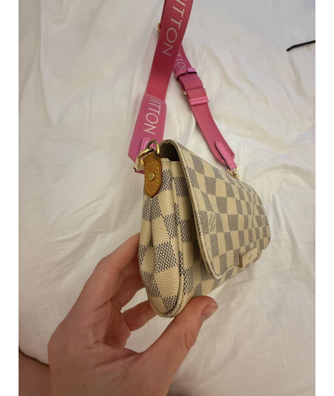 LOUIS VUITTON Бежевая сумка через плечо, фото 2