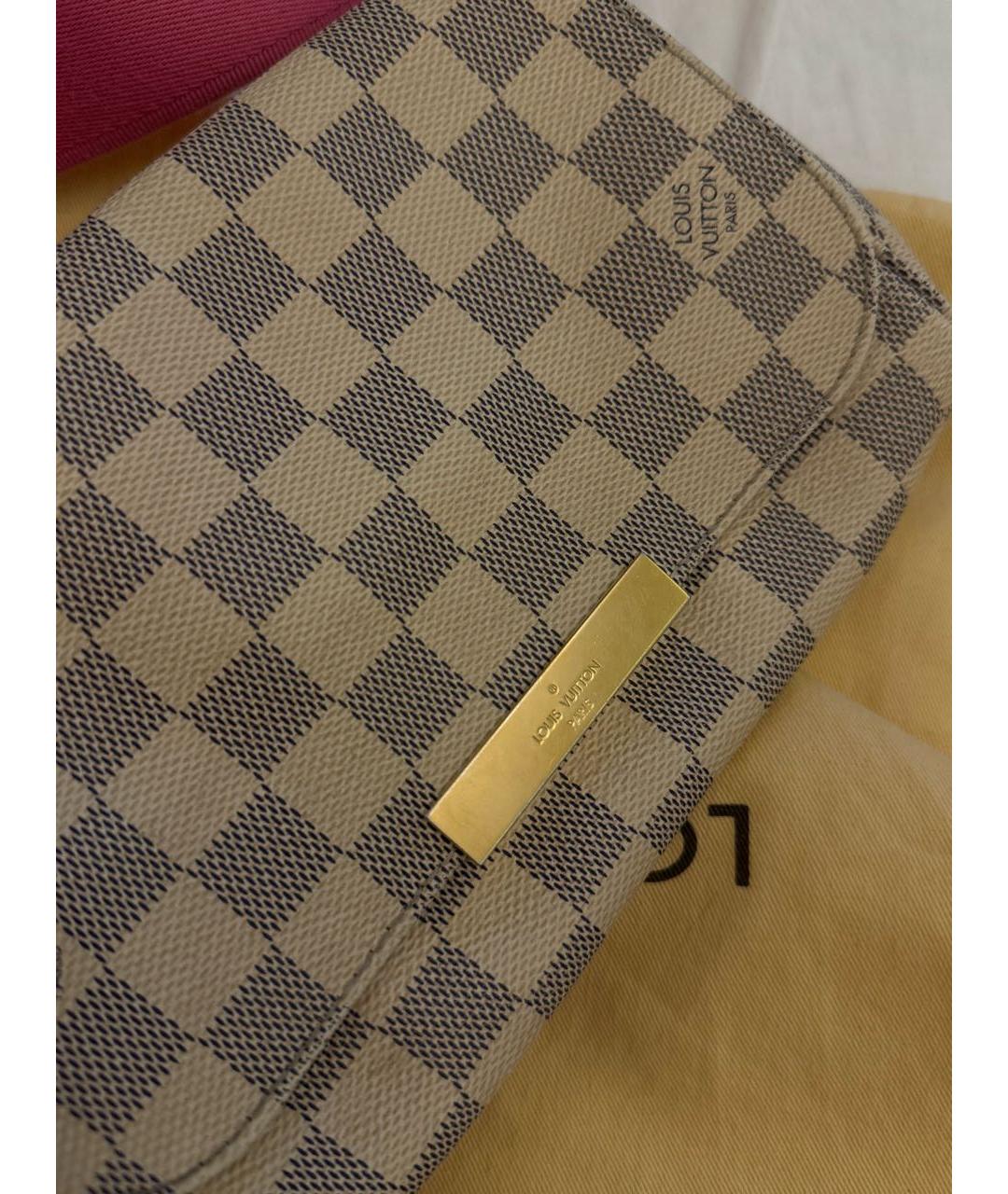 LOUIS VUITTON Бежевая сумка через плечо, фото 5