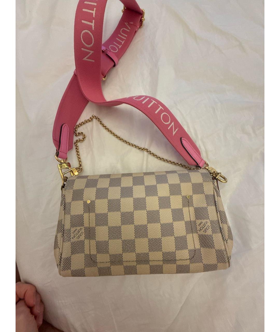 LOUIS VUITTON Бежевая сумка через плечо, фото 3