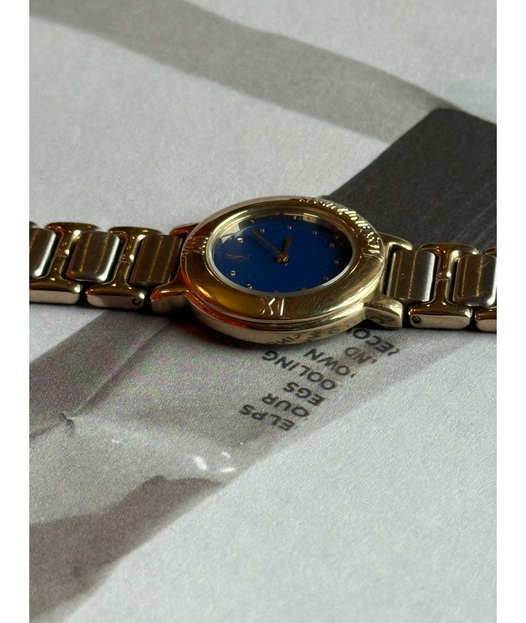 SAINT LAURENT Синие стальные часы, фото 7