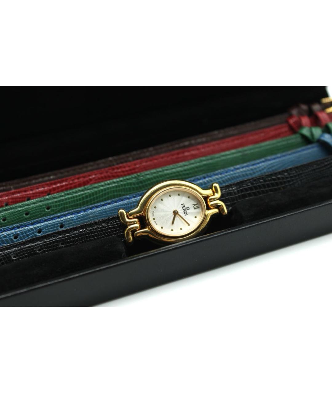 FENDI Золотые часы из желтого золота, фото 5