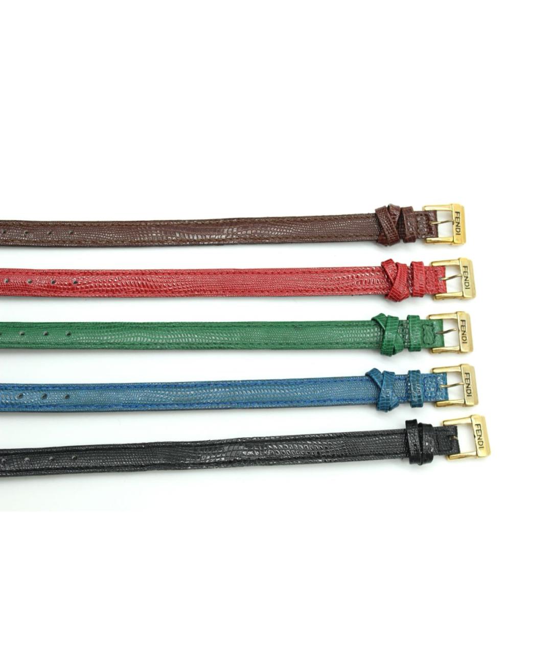 FENDI Золотые часы из желтого золота, фото 6