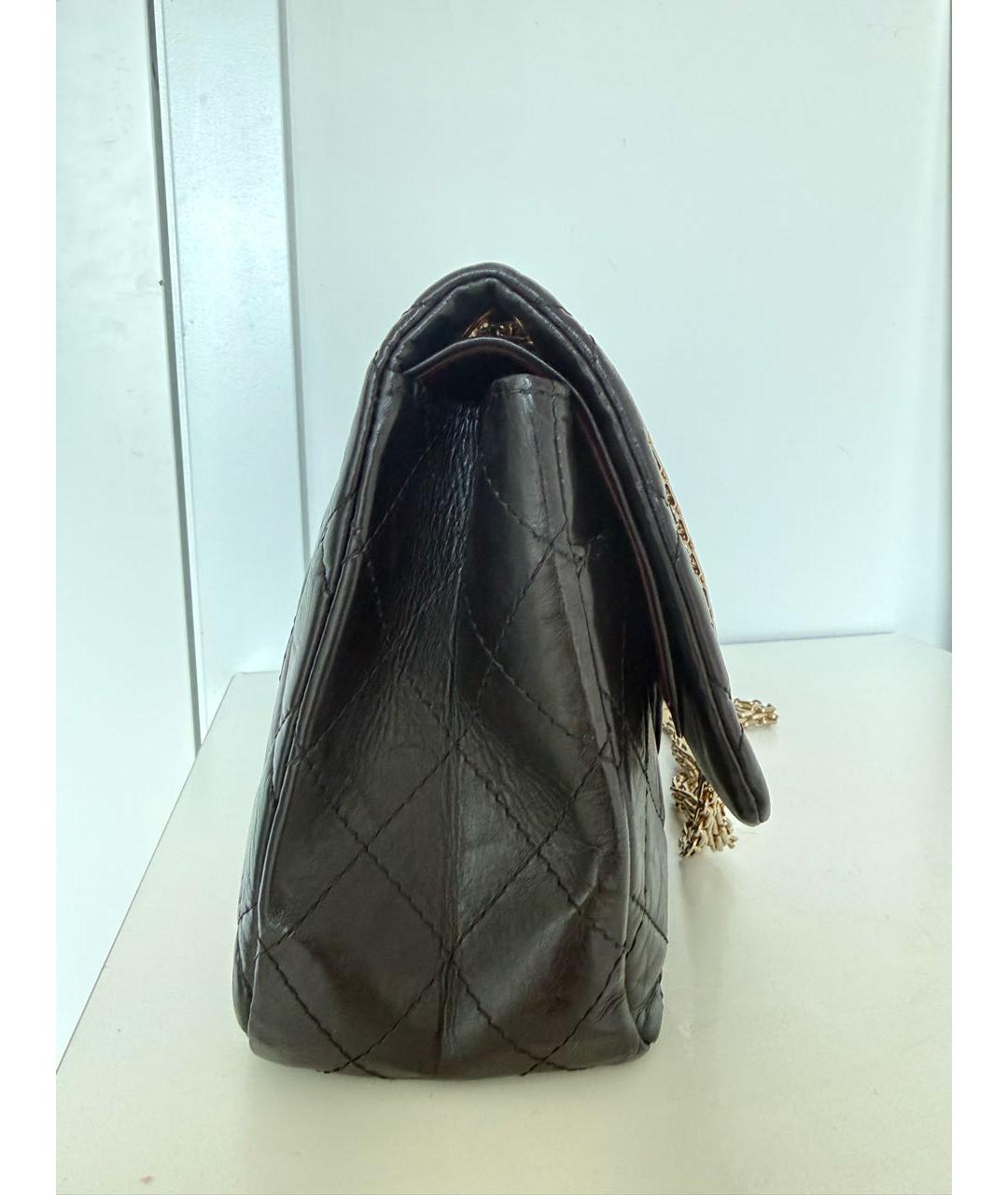 CHANEL Черная кожаная сумка через плечо, фото 8