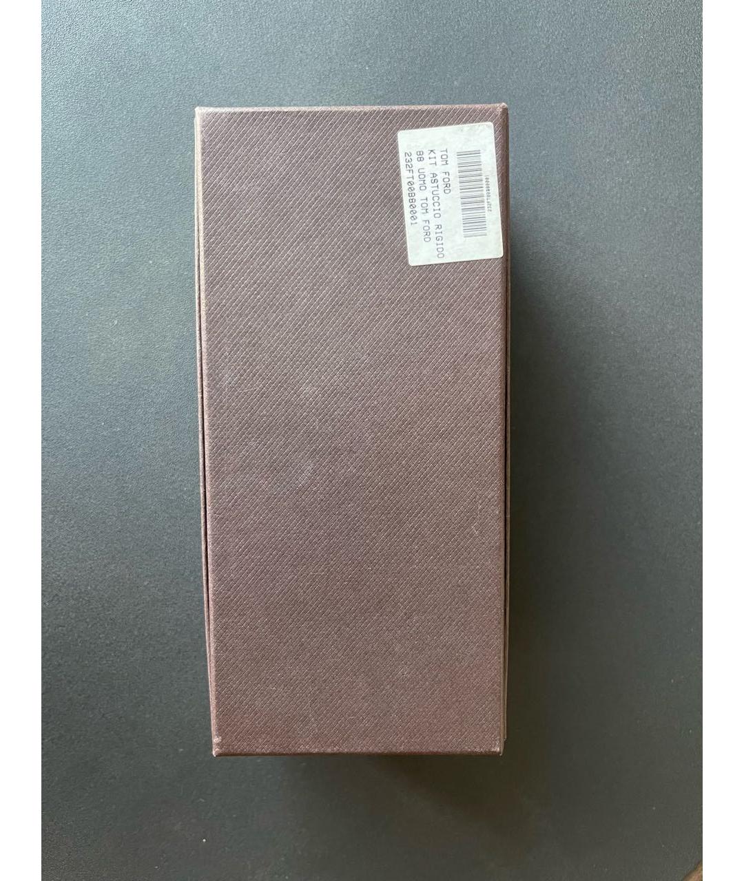 TOM FORD Коричневые солнцезащитные очки из рога буйвола, фото 5