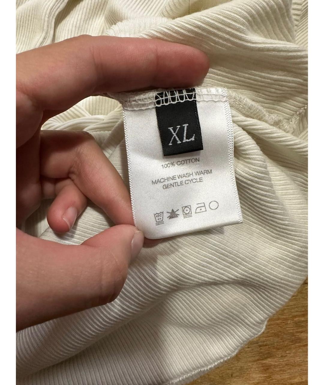 Enfants Riches Déprimés Белая хлопковая майка, фото 3