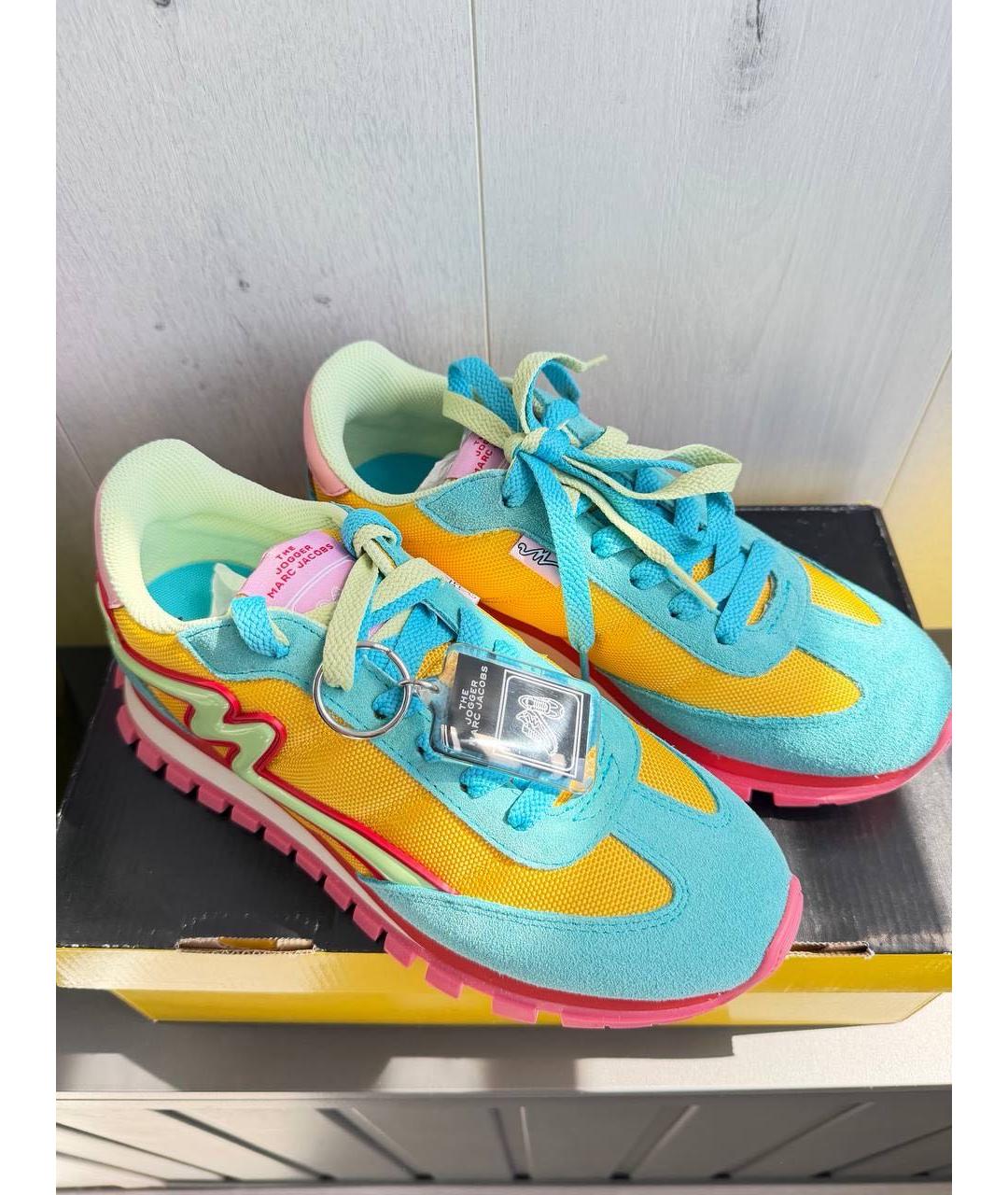 MARC JACOBS Мульти кожаные кроссовки, фото 2