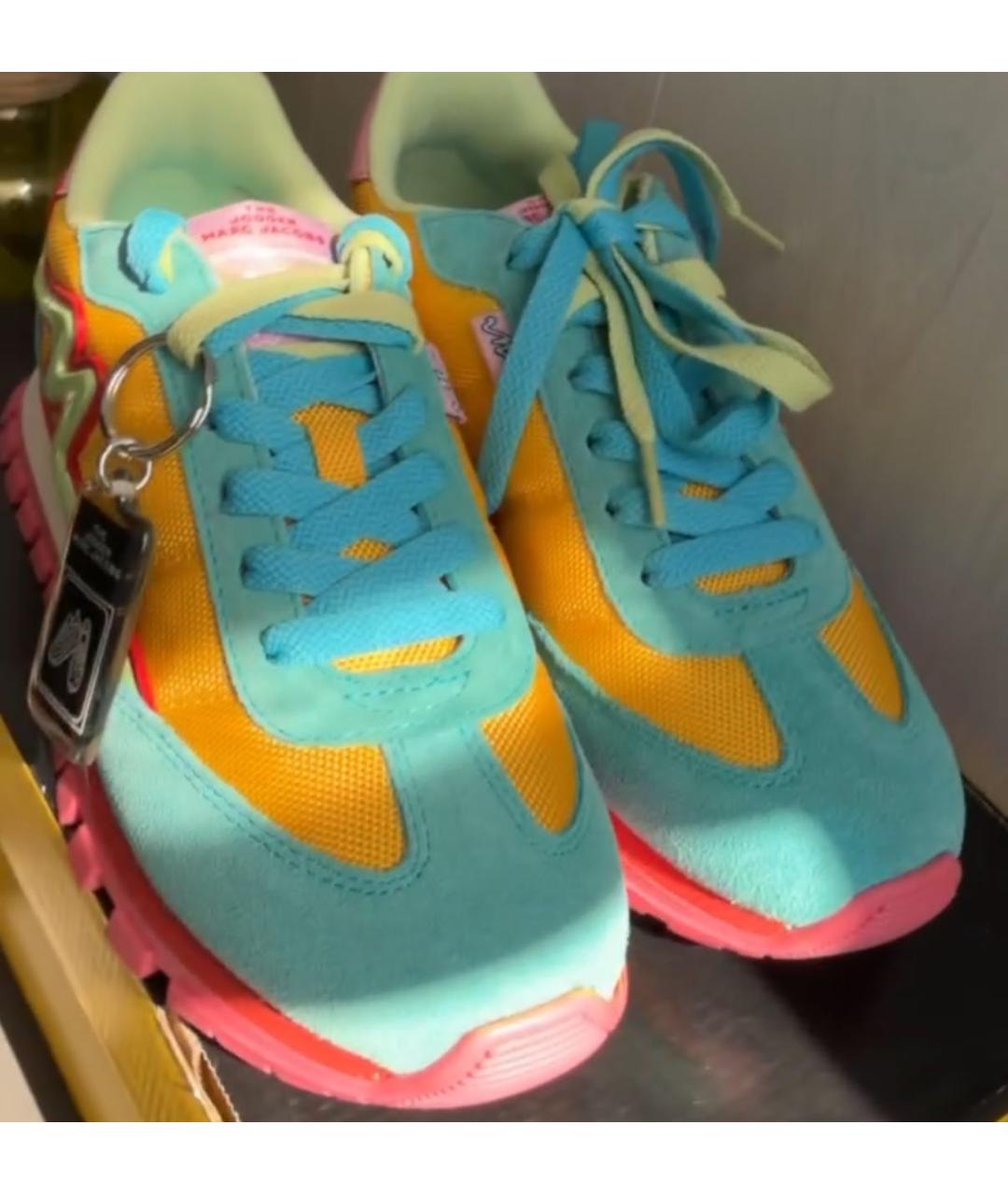 MARC JACOBS Мульти кожаные кроссовки, фото 4