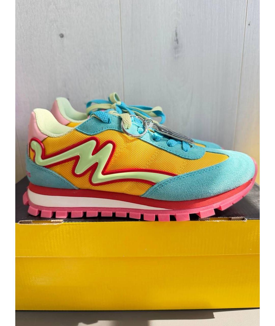 MARC JACOBS Мульти кожаные кроссовки, фото 5