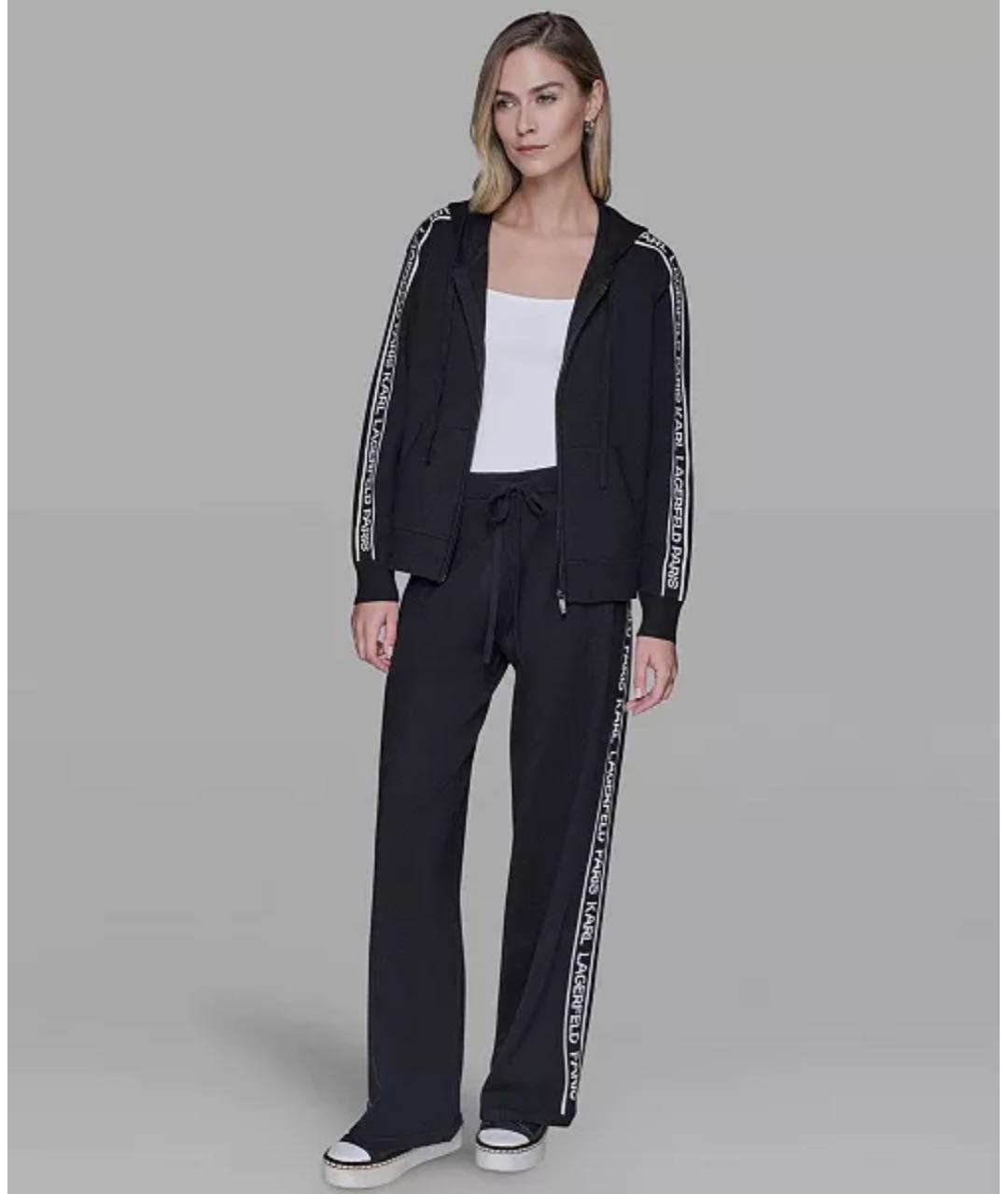 KARL LAGERFELD Черный вискозный спортивные костюмы, фото 3