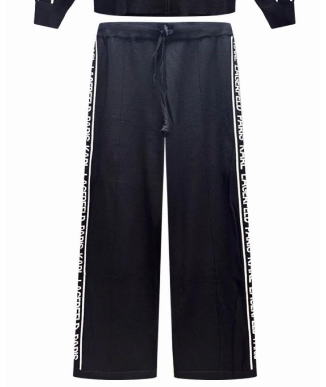 KARL LAGERFELD Черный вискозный спортивные костюмы, фото 9