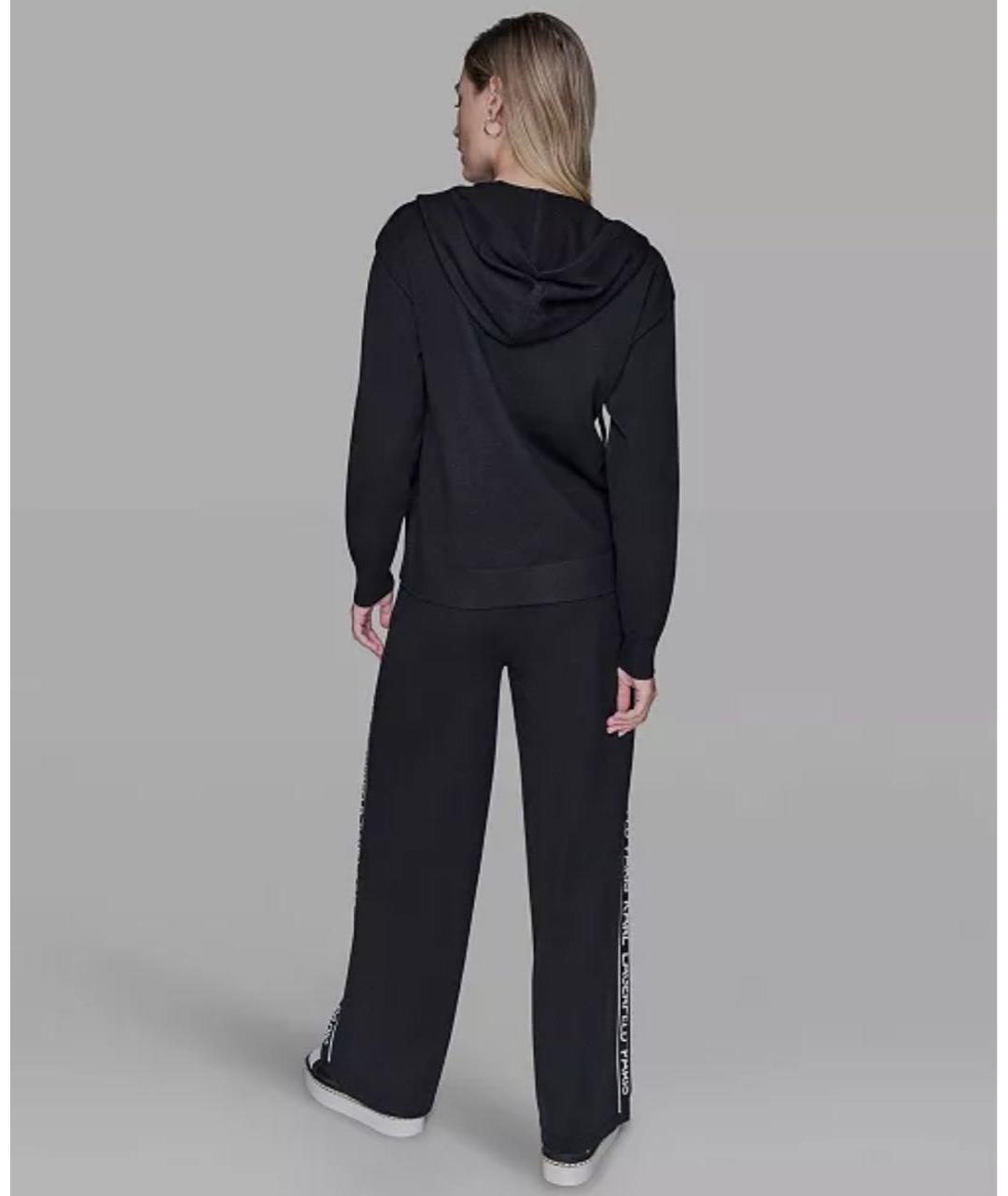 KARL LAGERFELD Черный вискозный спортивные костюмы, фото 7