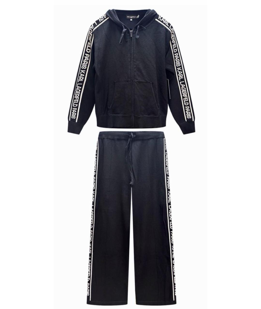 KARL LAGERFELD Черный вискозный спортивные костюмы, фото 2