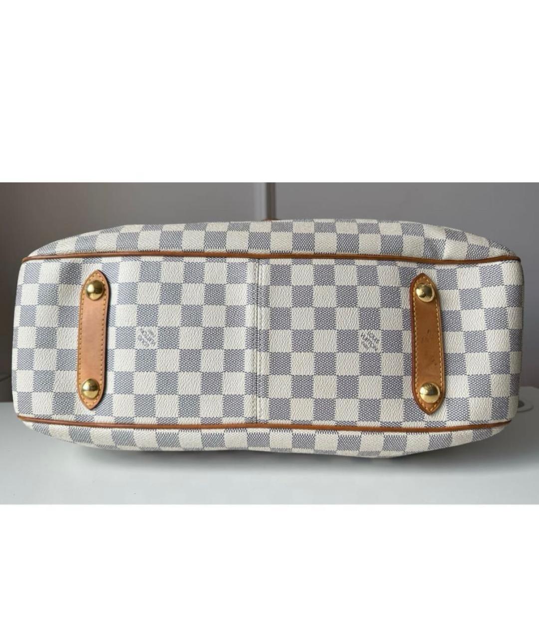 LOUIS VUITTON Белая сумка с короткими ручками, фото 6