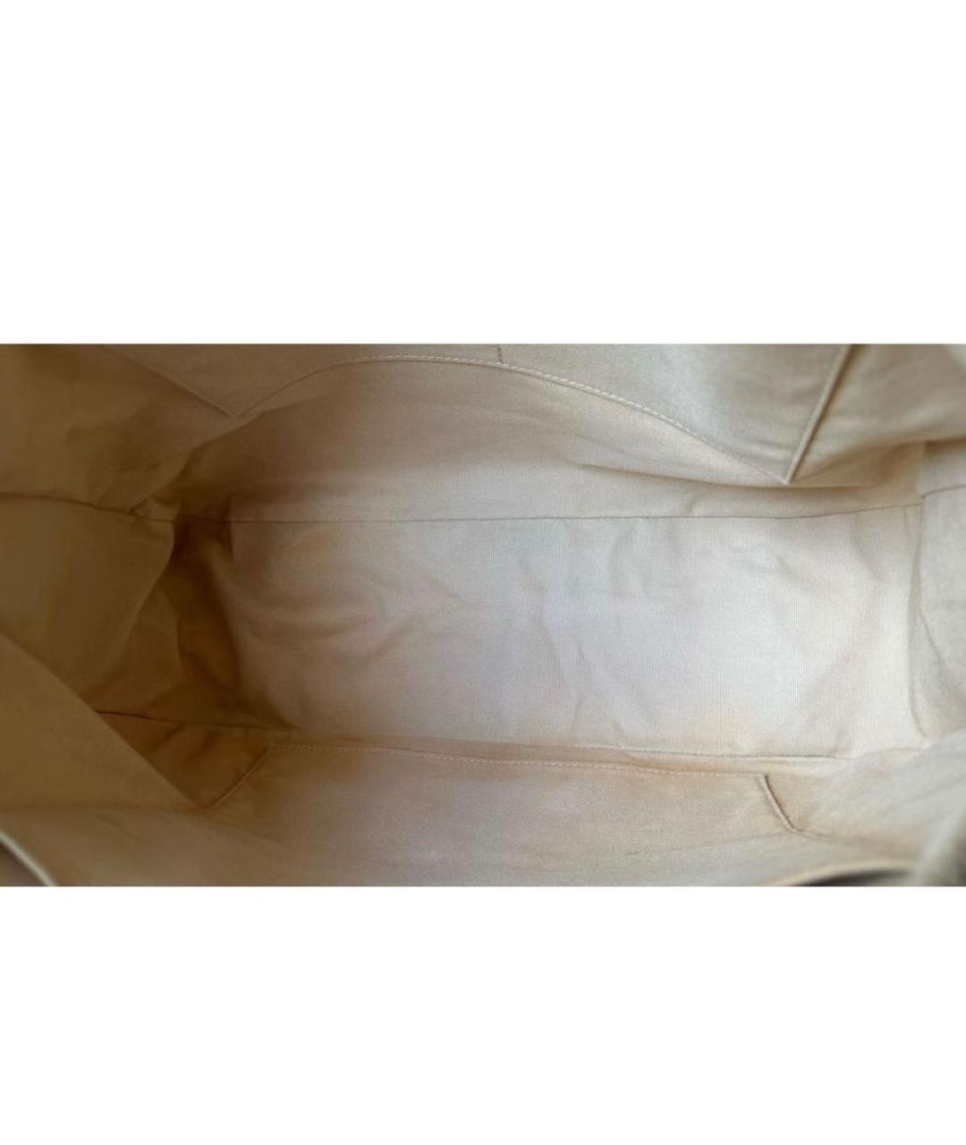 LOUIS VUITTON Белая сумка с короткими ручками, фото 4