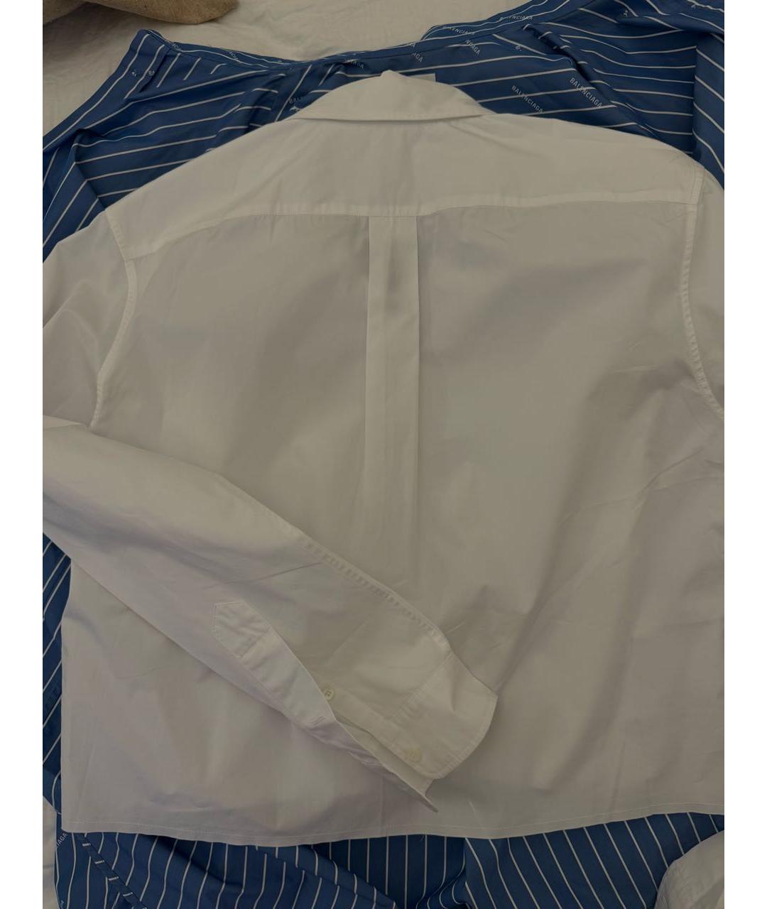 MIU MIU Белая хлопковая рубашка, фото 2