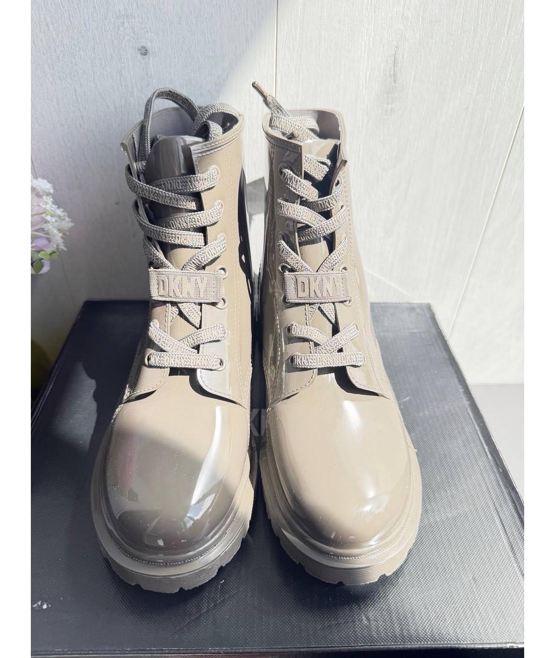 DKNY Бежевые ботинки, фото 2