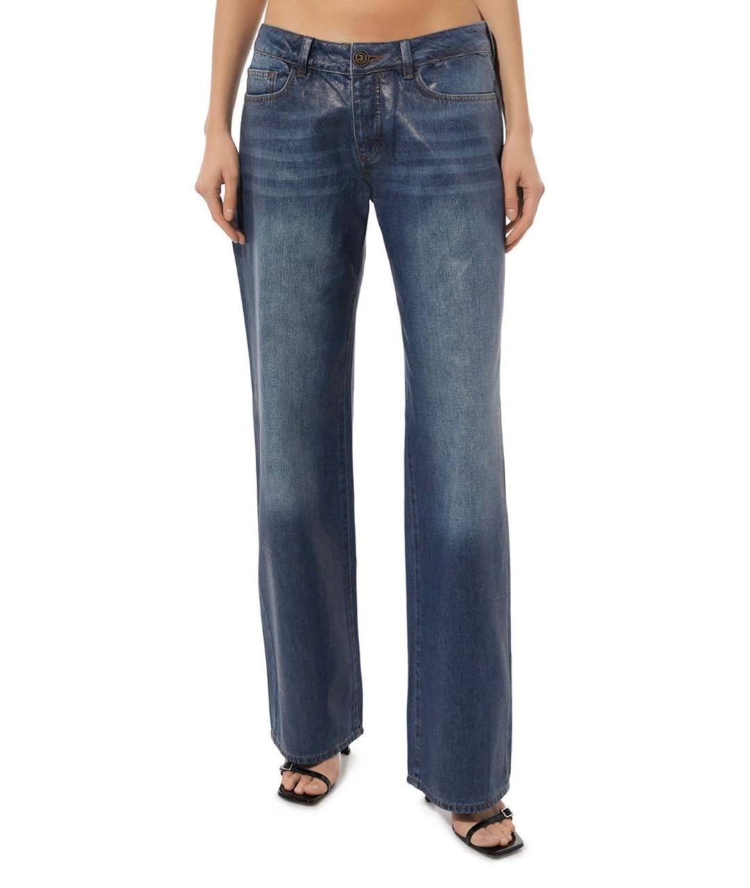 Jacob Lee Голубые прямые джинсы, фото 6