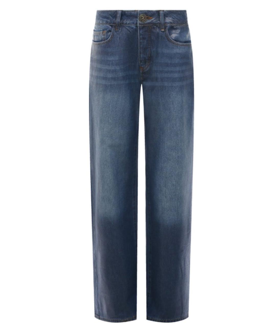 Jacob Lee Голубые прямые джинсы, фото 7