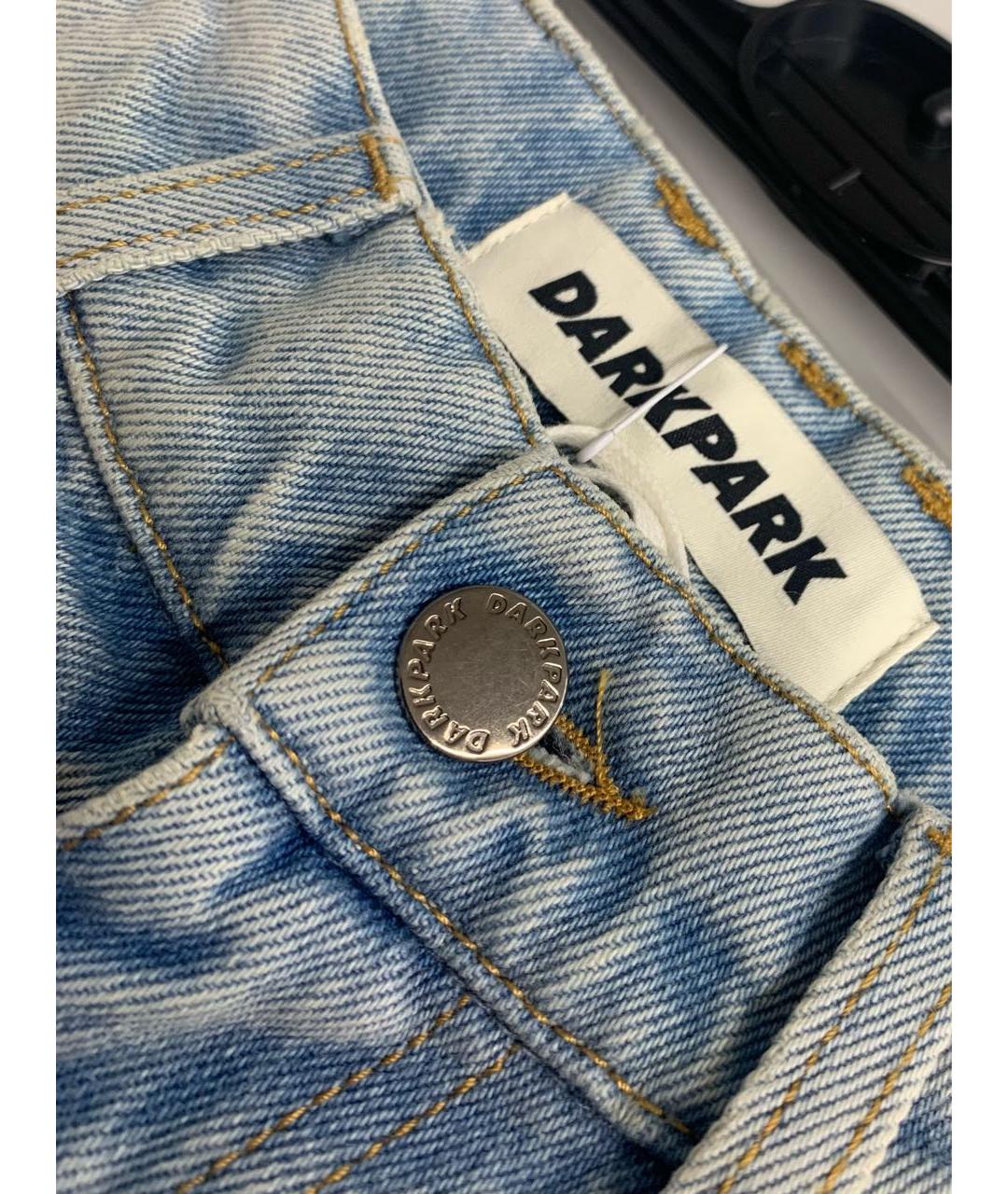 DARKPARK Голубые прямые джинсы, фото 3
