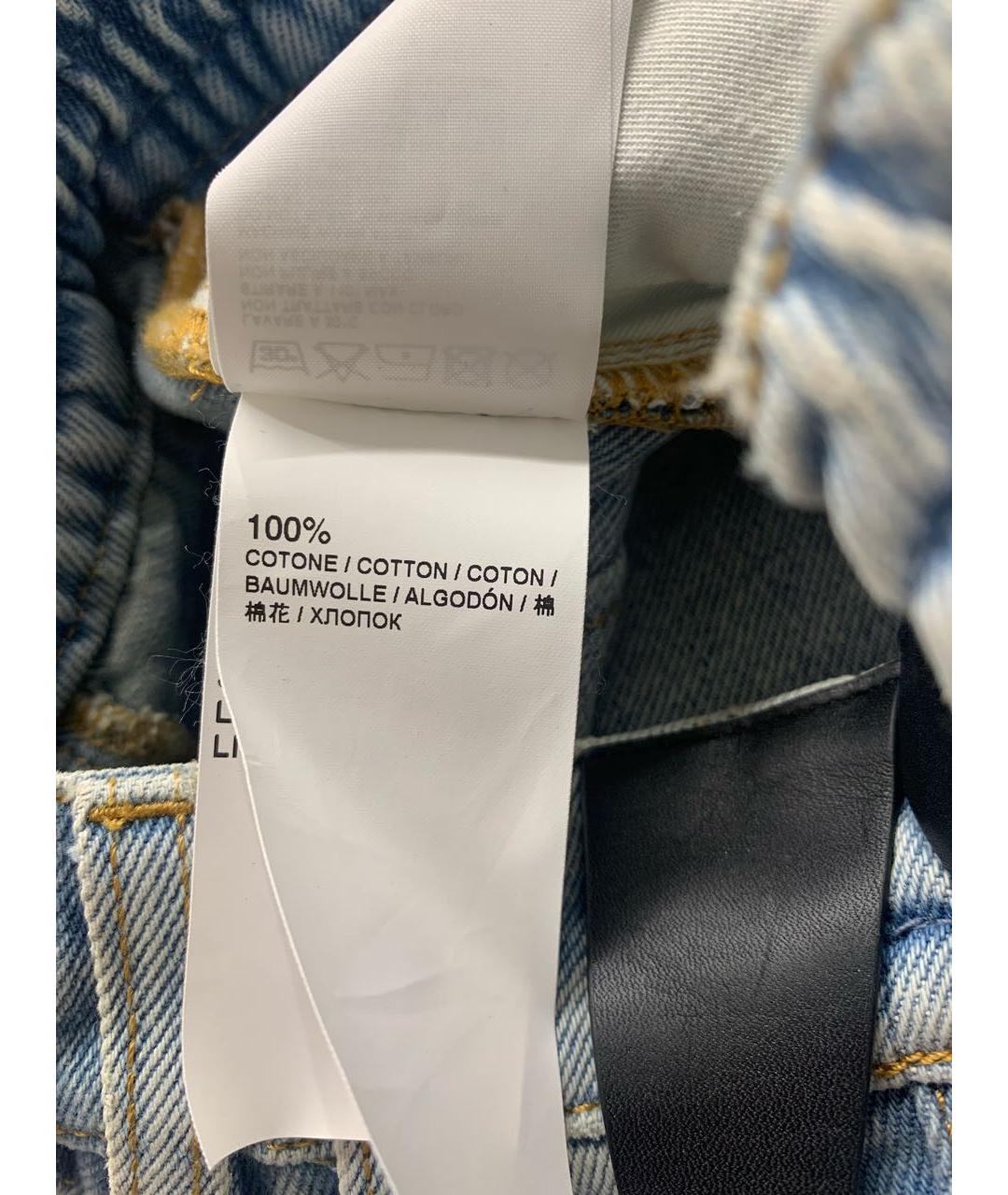 DARKPARK Голубые прямые джинсы, фото 6