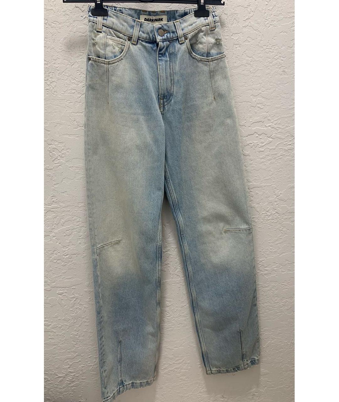 DARKPARK Голубые прямые джинсы, фото 7