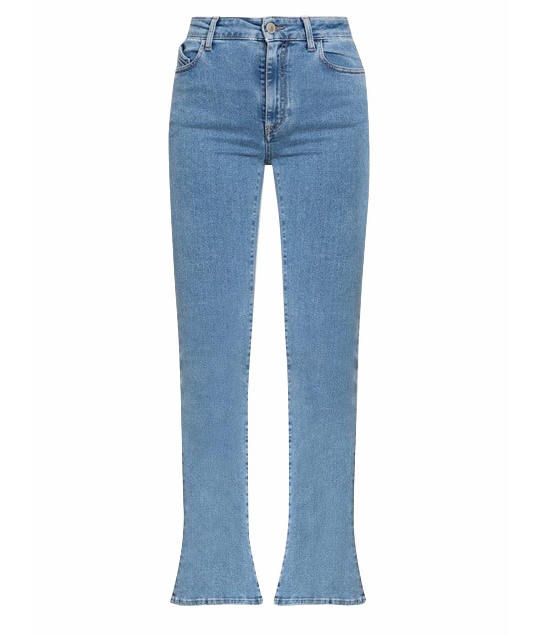 THE ATTICO Синие джинсы слим, фото 1