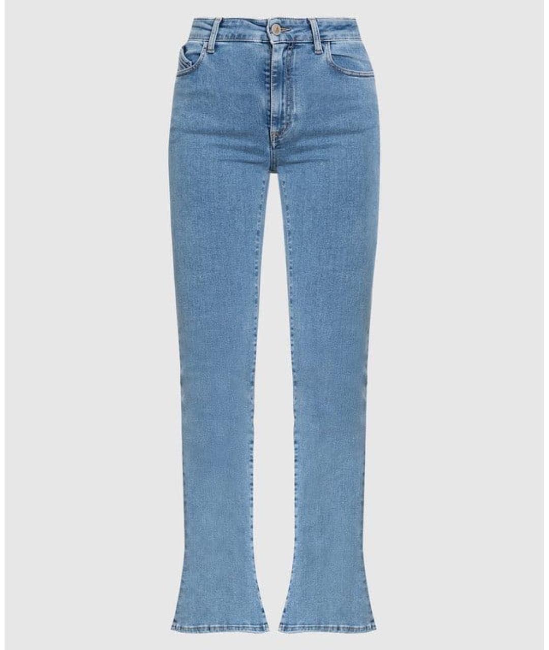 THE ATTICO Синие джинсы слим, фото 9