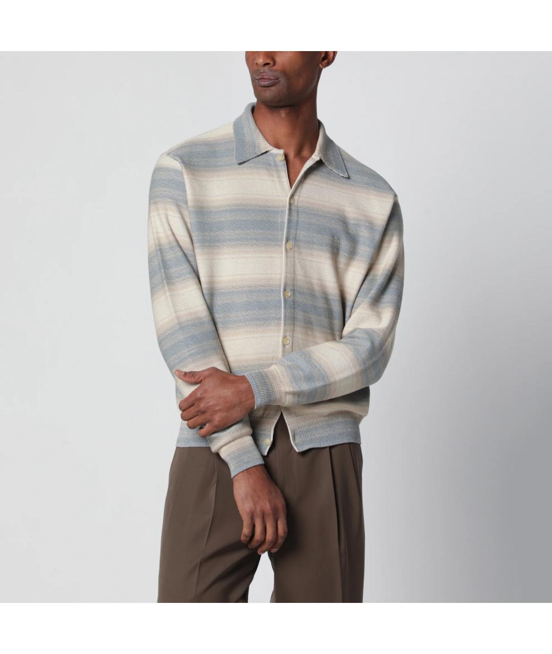 AURALEE Мульти хлопковый кардиган, фото 3