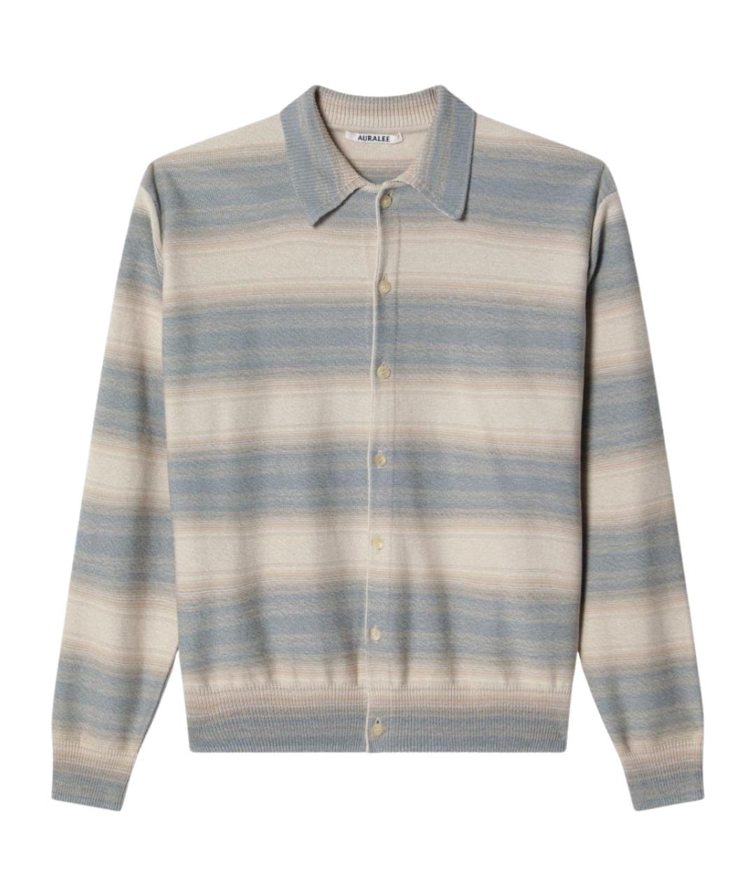 AURALEE Мульти хлопковый кардиган, фото 1