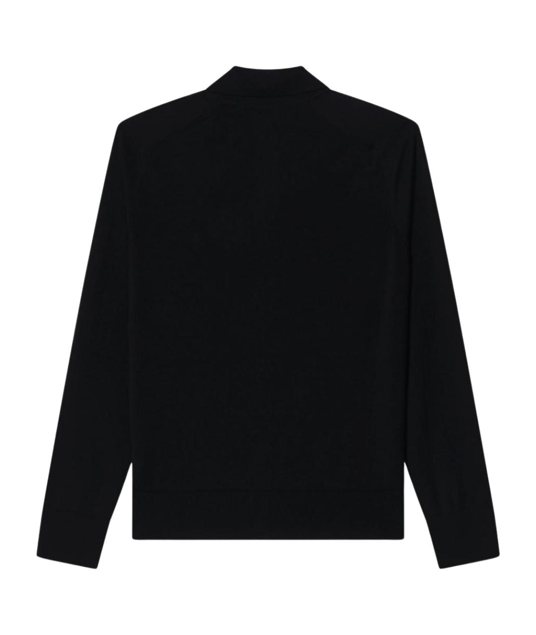 Ami Paris Черная шерстяная кэжуал рубашка, фото 2