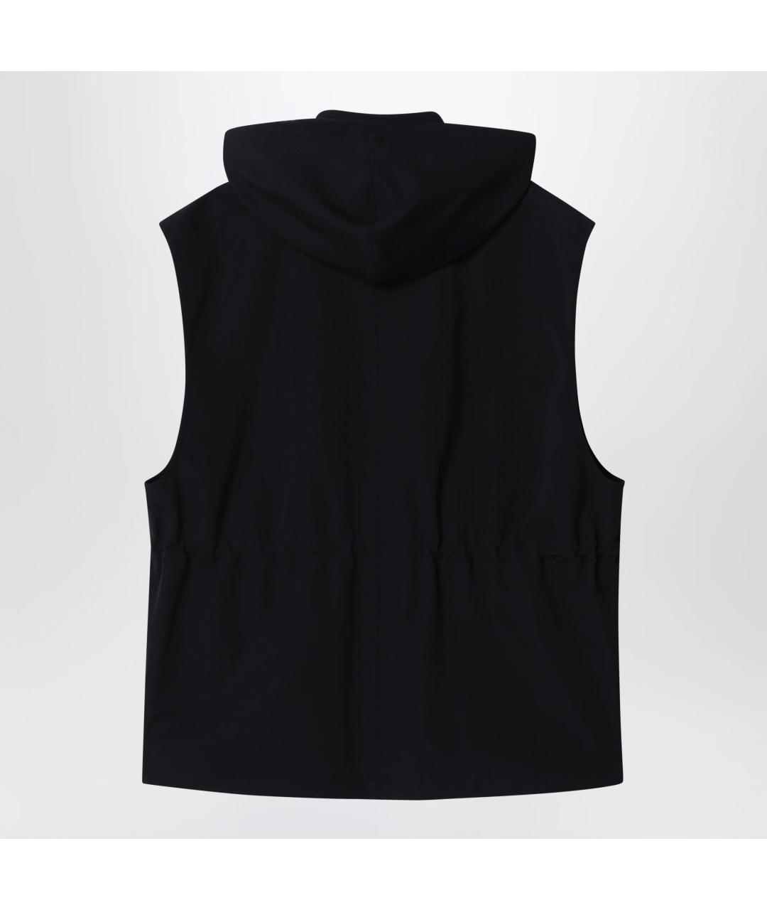 AURALEE Черный шерстяной жилет, фото 2