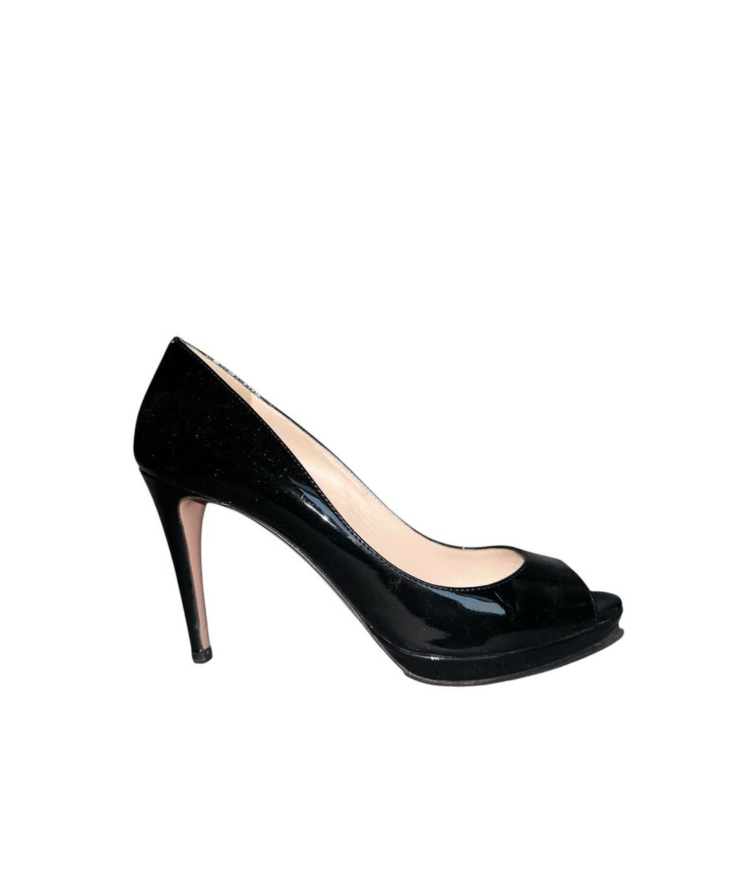 PRADA Черные туфли из лакированной кожи, фото 7