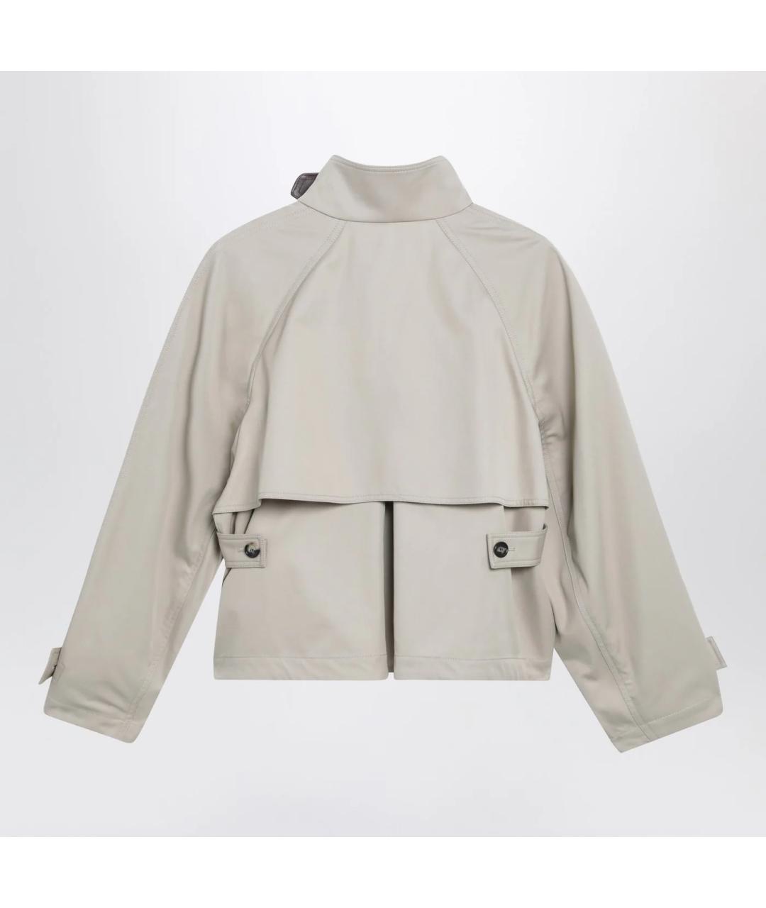 LOEWE Бежевая хлопковая куртка, фото 2